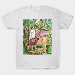 Gryphon In the Forest T-Shirt